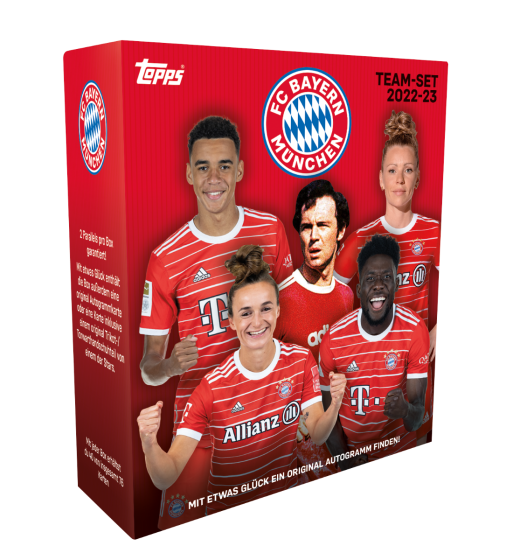 Team Set Oficial Bayern Munich Oficial 22/23 - 40 Cards - IMPORTADO