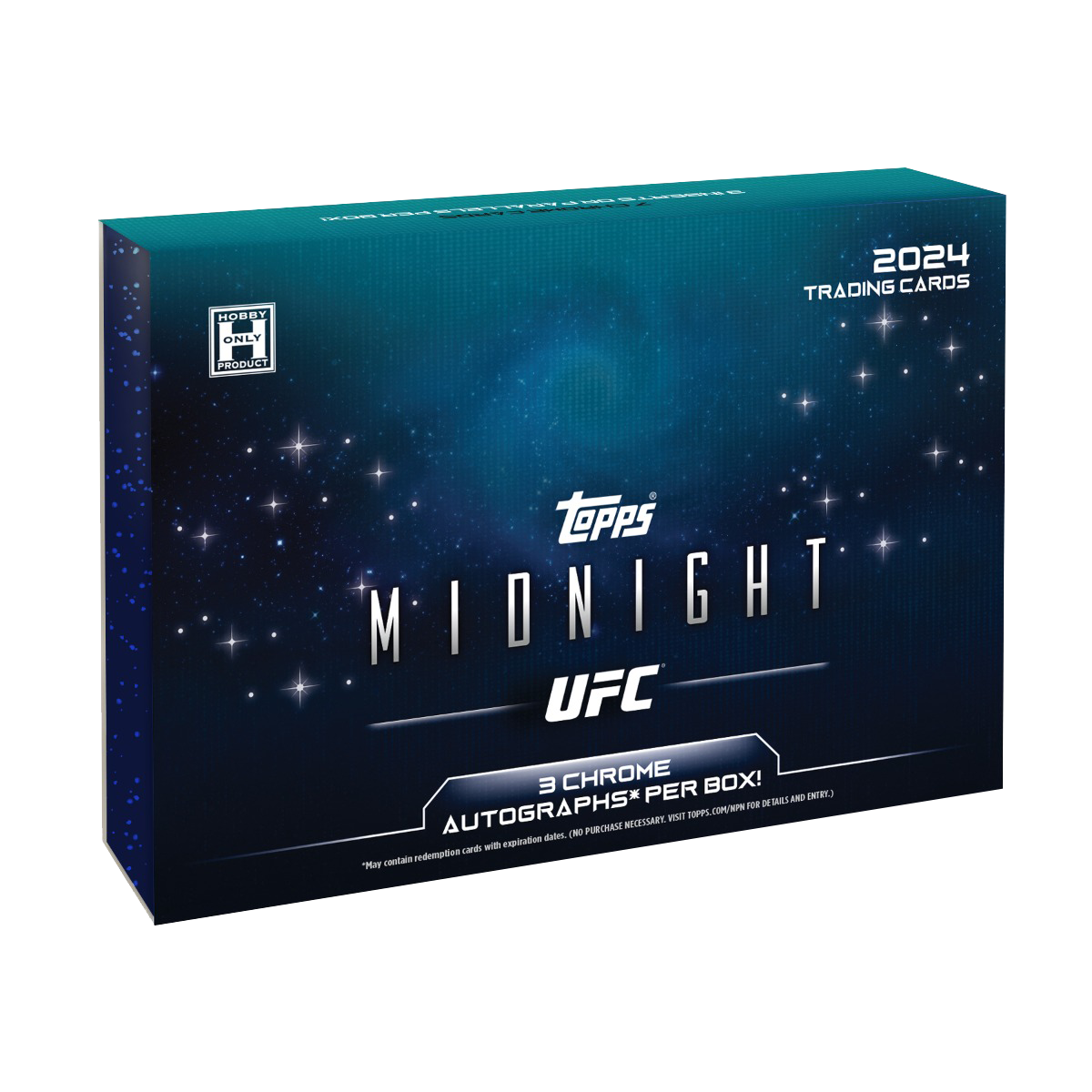 Hobby Box - Topps UFC Midnight 2024 - 7 cards - 3 Autos Garantidos - IMPORTADO