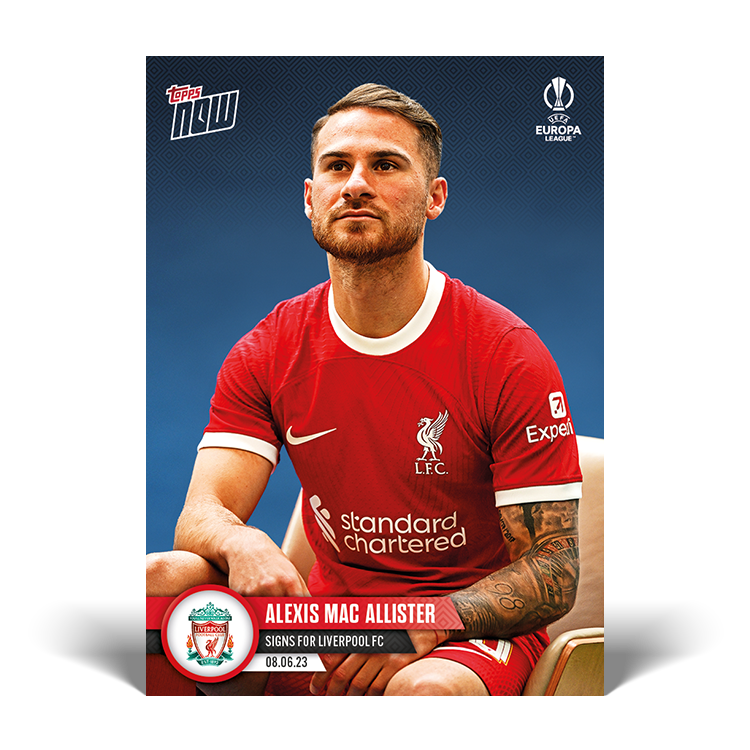 Topps BR - Signs for Liverpool FC - UEL TOPPS NOW&reg; Card #PS01