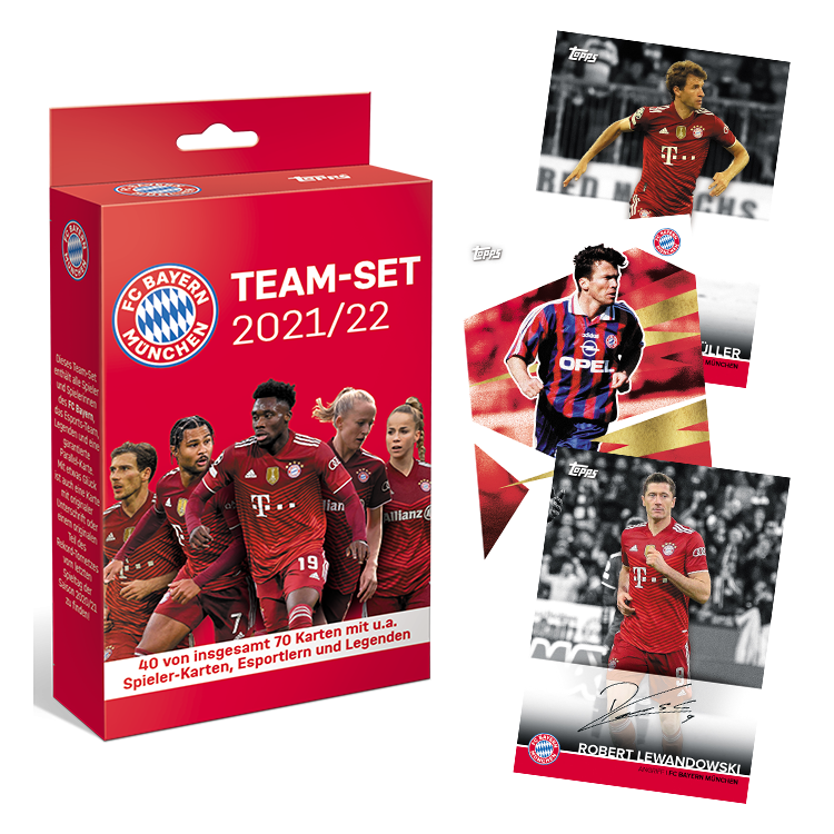 Set de Times Oficial Bayern Munich - 40 Cards - IMPORTADO