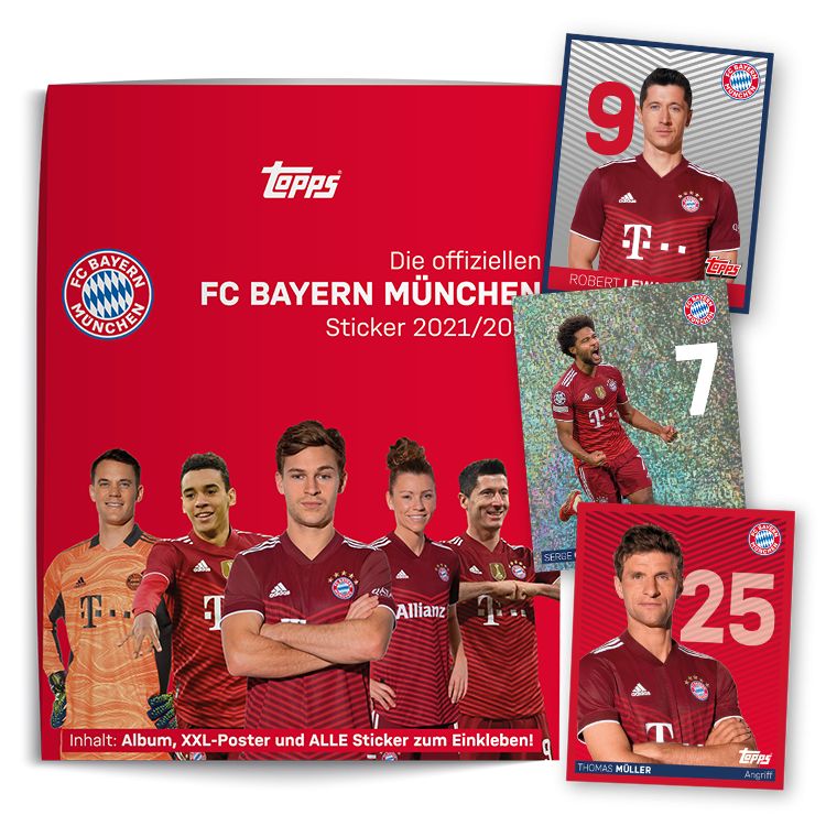 Mini Álbum Completo Oficial - FC Bayern Munique