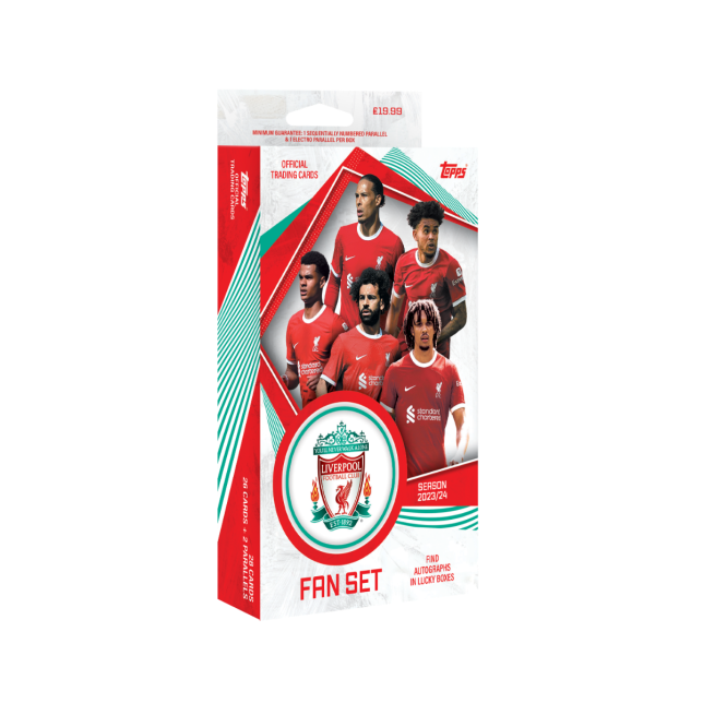Fan Set Oficial Liverpool 2023/24 - 28 Cards - IMPORTADO