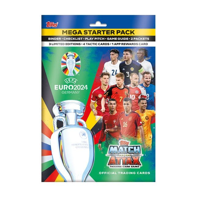Topps Official EURO 2024 Match Attax - Starter Pack - 30 cards - IMPORTADO