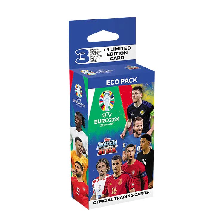 Euro 2024 Match Attax Oficial - Eco Pack - 25 cards - IMPORTADO