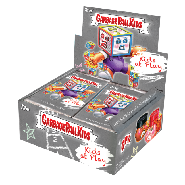 Hobby Box - Garbage Pail Kids Series 1: Kids At Play 2024 - 192 cards - IMPORTADO