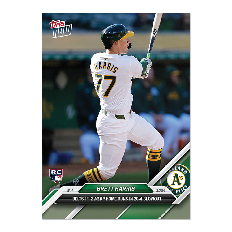 Brett Harris  - 2024 MLB TOPPS NOW&reg; Card 156