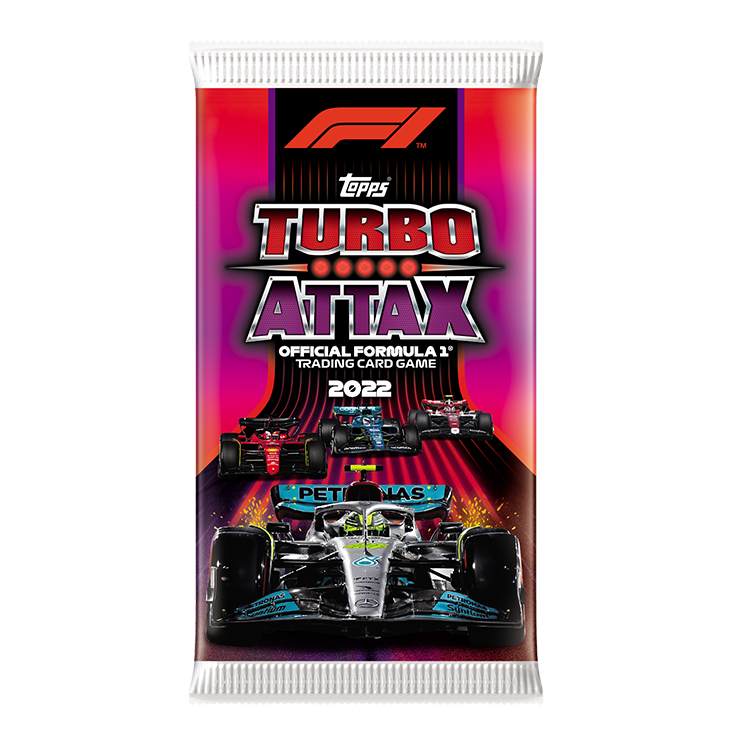 Pacote de Card Turbo Attax F1 2022 - Unitário - 10 Cards - IMPORTADO