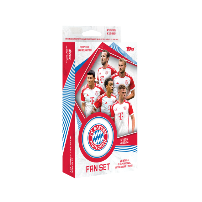 Fan Set Oficial FC Bayern Munchen 2023/24 - 28 Cards - IMPORTADO