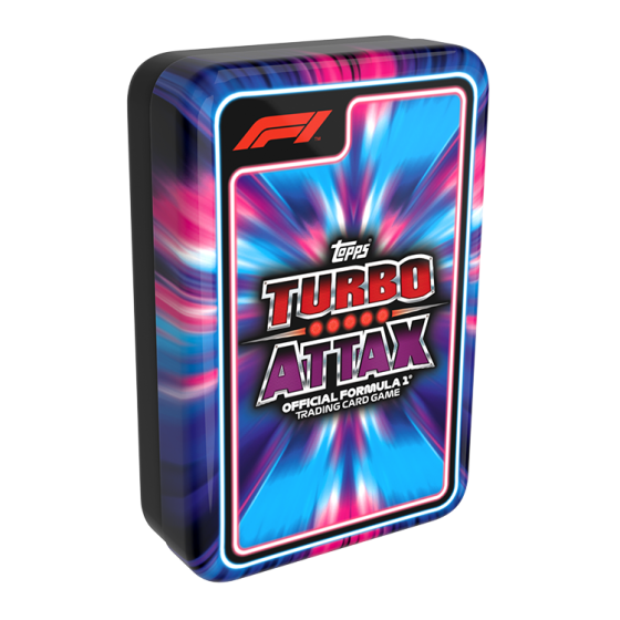 Mega Lata Turbo Attax 2022 F1 - Future Legends - 66 Cards - IMPORTADO