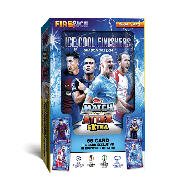 Mega Lata - Ice Cool Finishers - Match Attax Extra 2024 - 70 cards - IMPORTADO