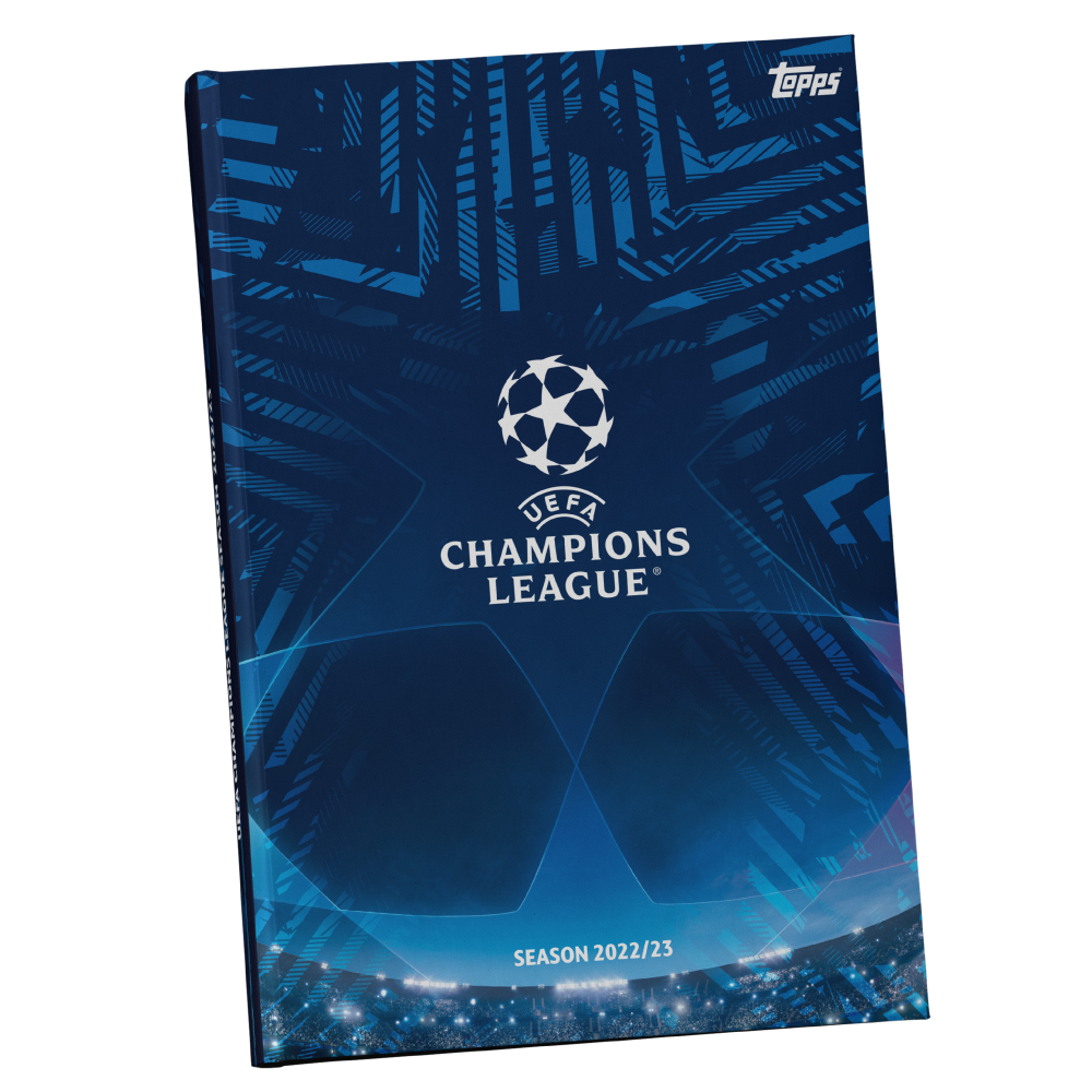 Álbum Capa Dura Topps Oficial UEFA Champions League 22/23 