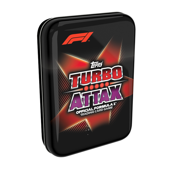 Lata Turbo Attax 2022 F1 - Vermelha - 38 Cards - IMPORTADO
