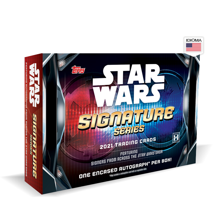 Card Premium Autografado Star Wars Signature Series