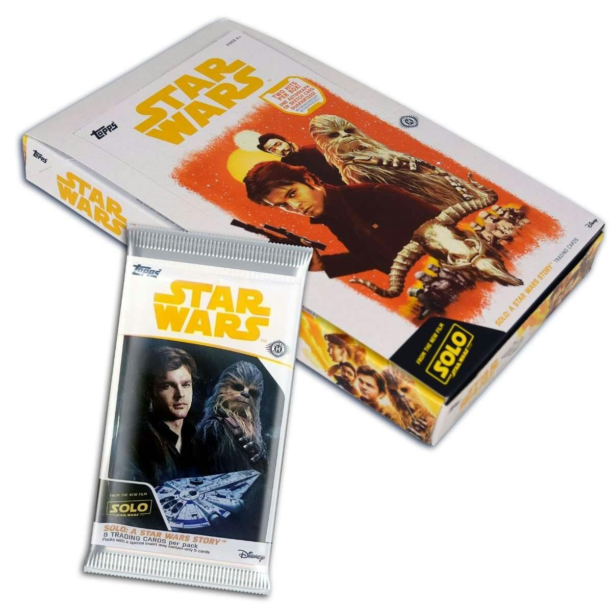 Hobby Box Solo: A Star Wars Story™ c/192 cards especiais - 2 Hits Garantidos